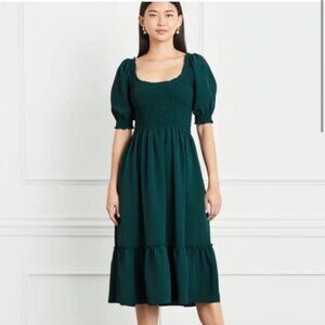 Dark green Nesli Nap Dress from Hill House